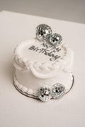 Disco Ball Theme Cake