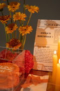Glitter Theme Candle Arrangement