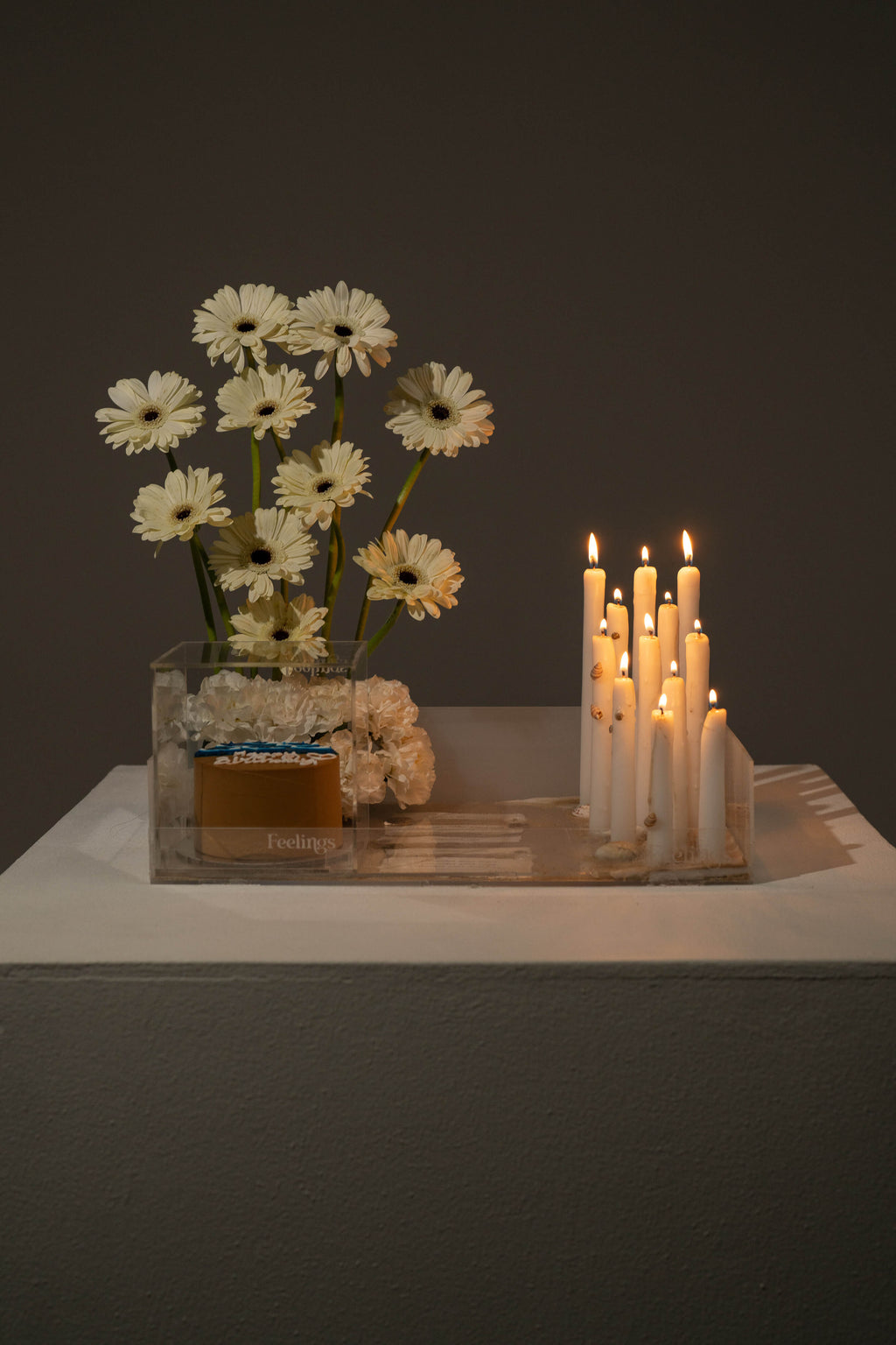 Sea Theme Candle Arrangement