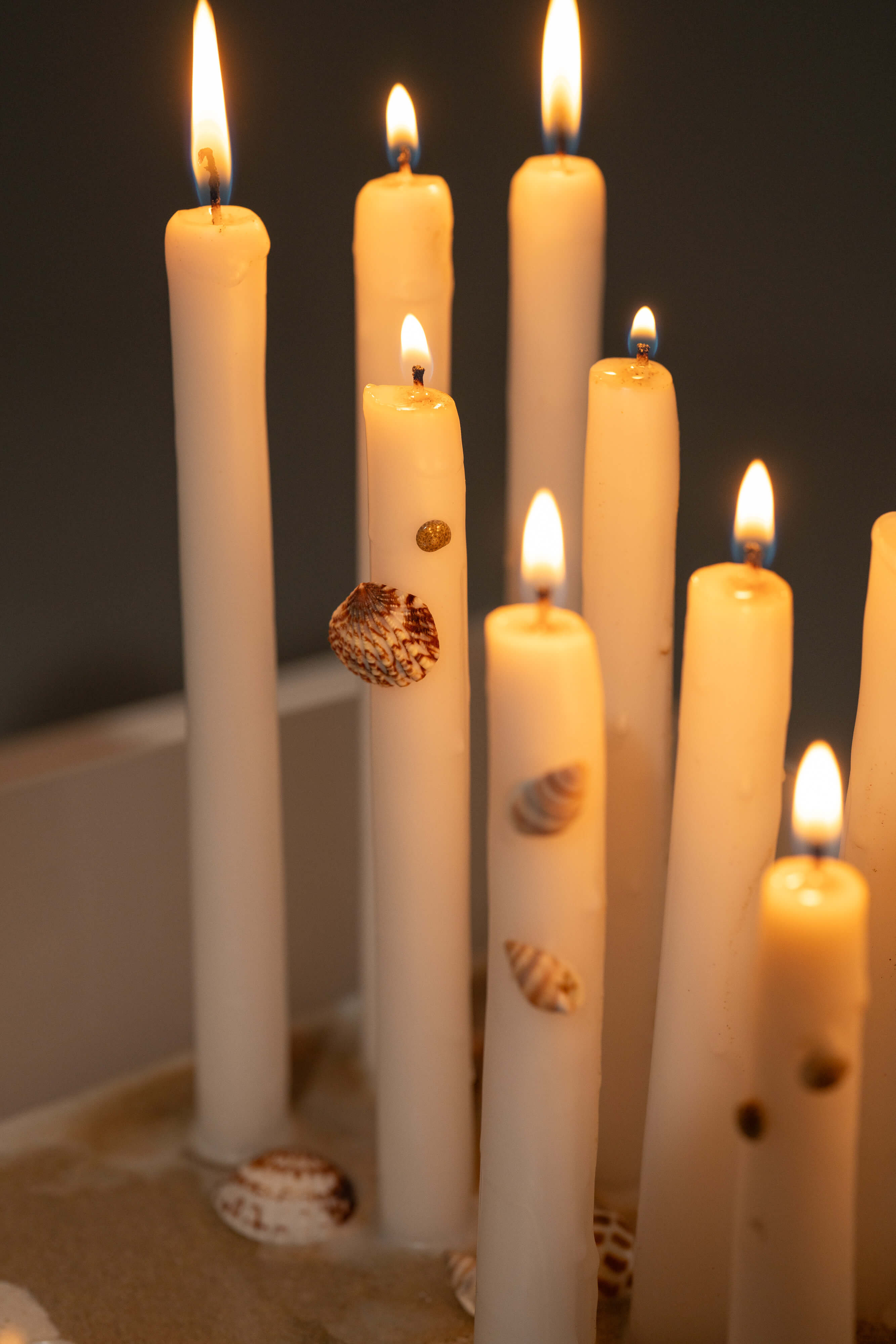 Sea Theme Candle Arrangement