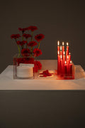 Red Theme Candle Arrangement
