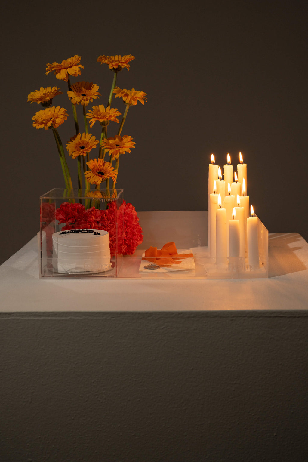 Custom Candle Arrangement