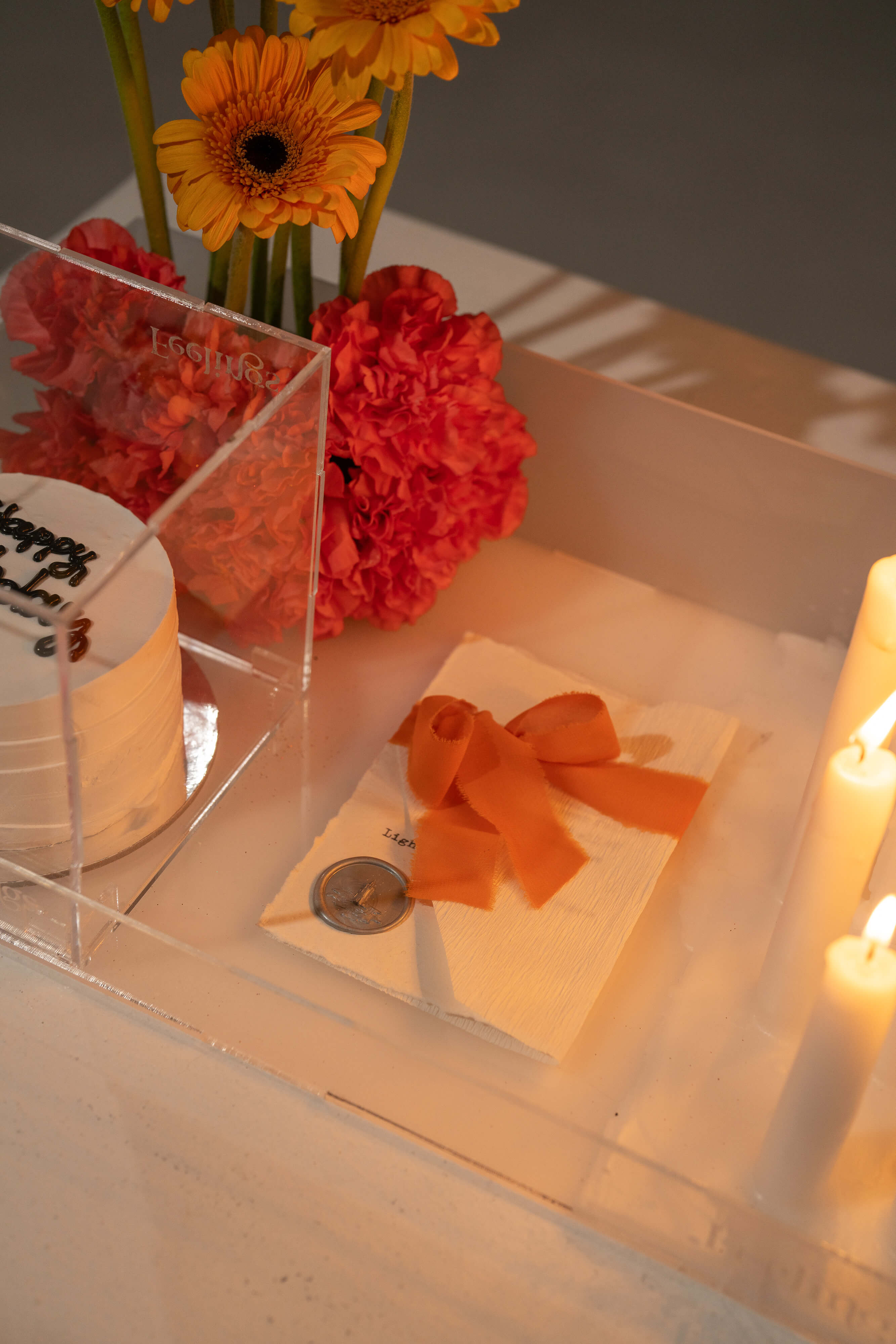 Custom Candle Arrangement