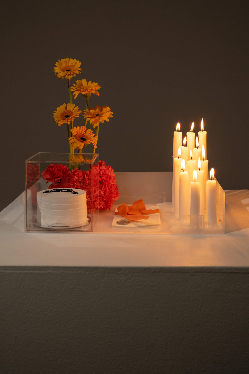 Custom Candle Arrangement