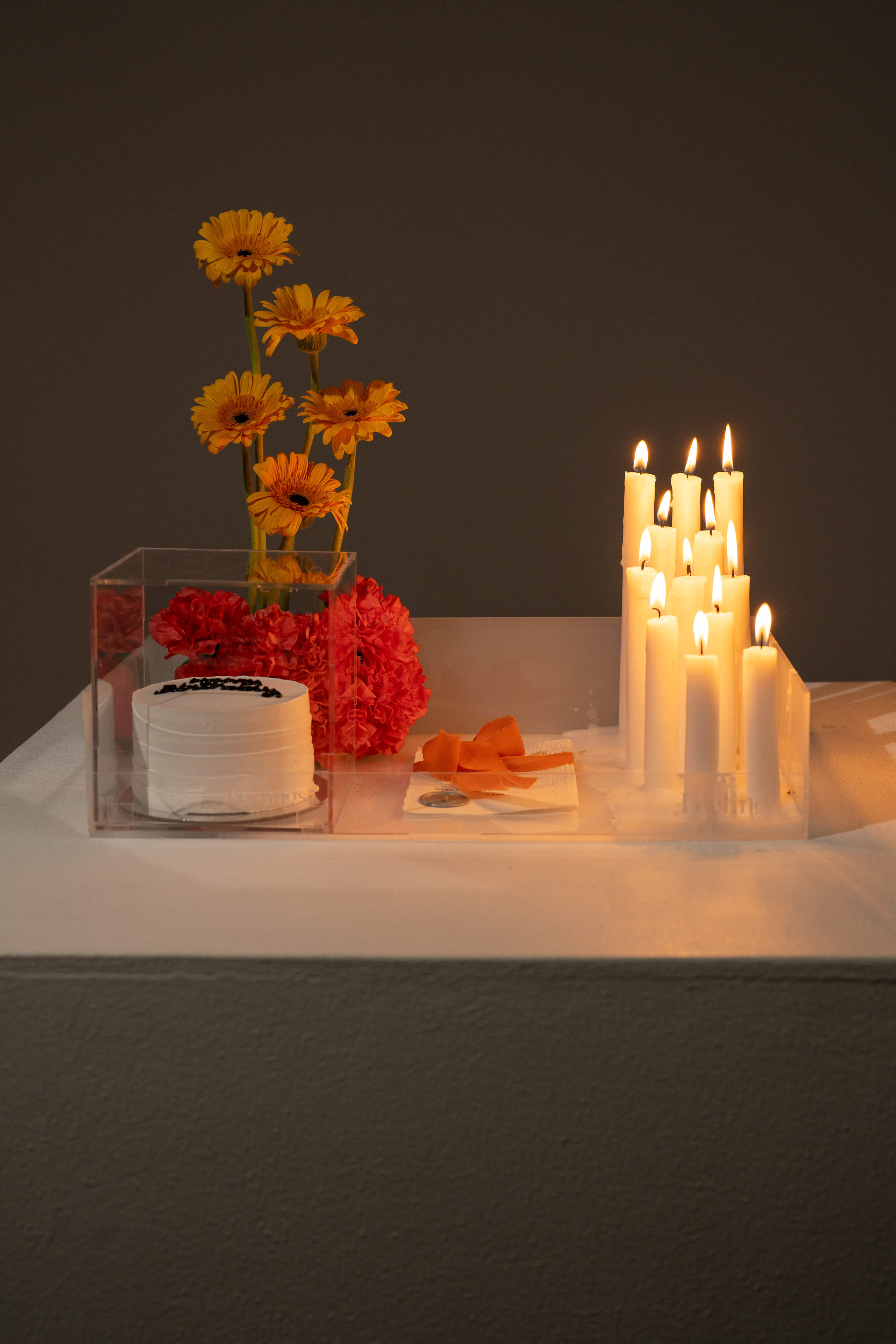 Custom Candle Arrangement