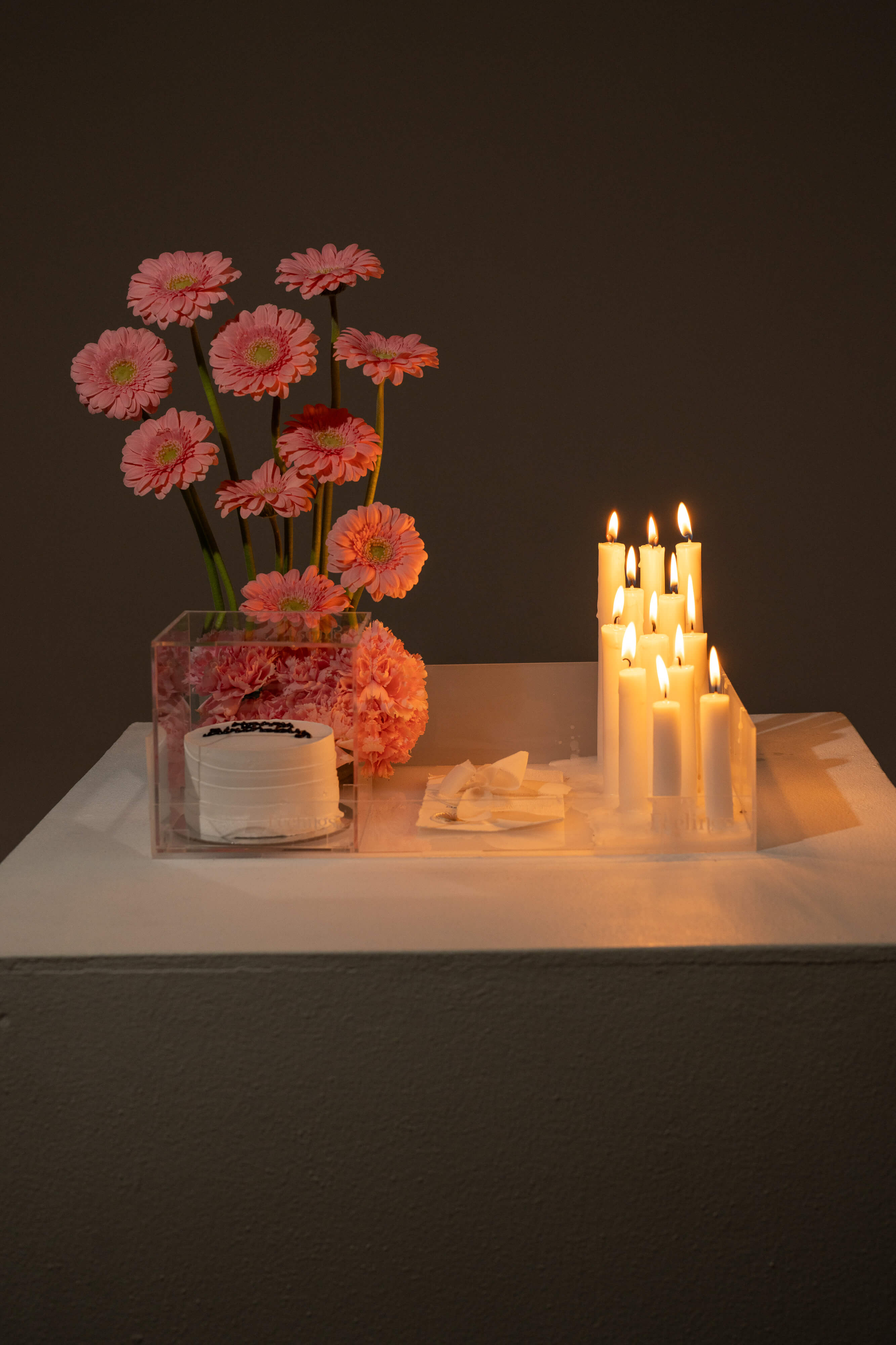 Custom Candle Arrangement