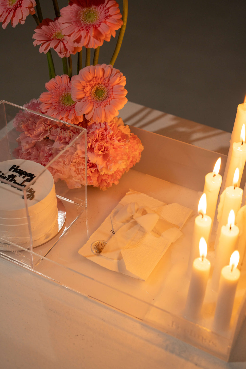 Custom Candle Arrangement