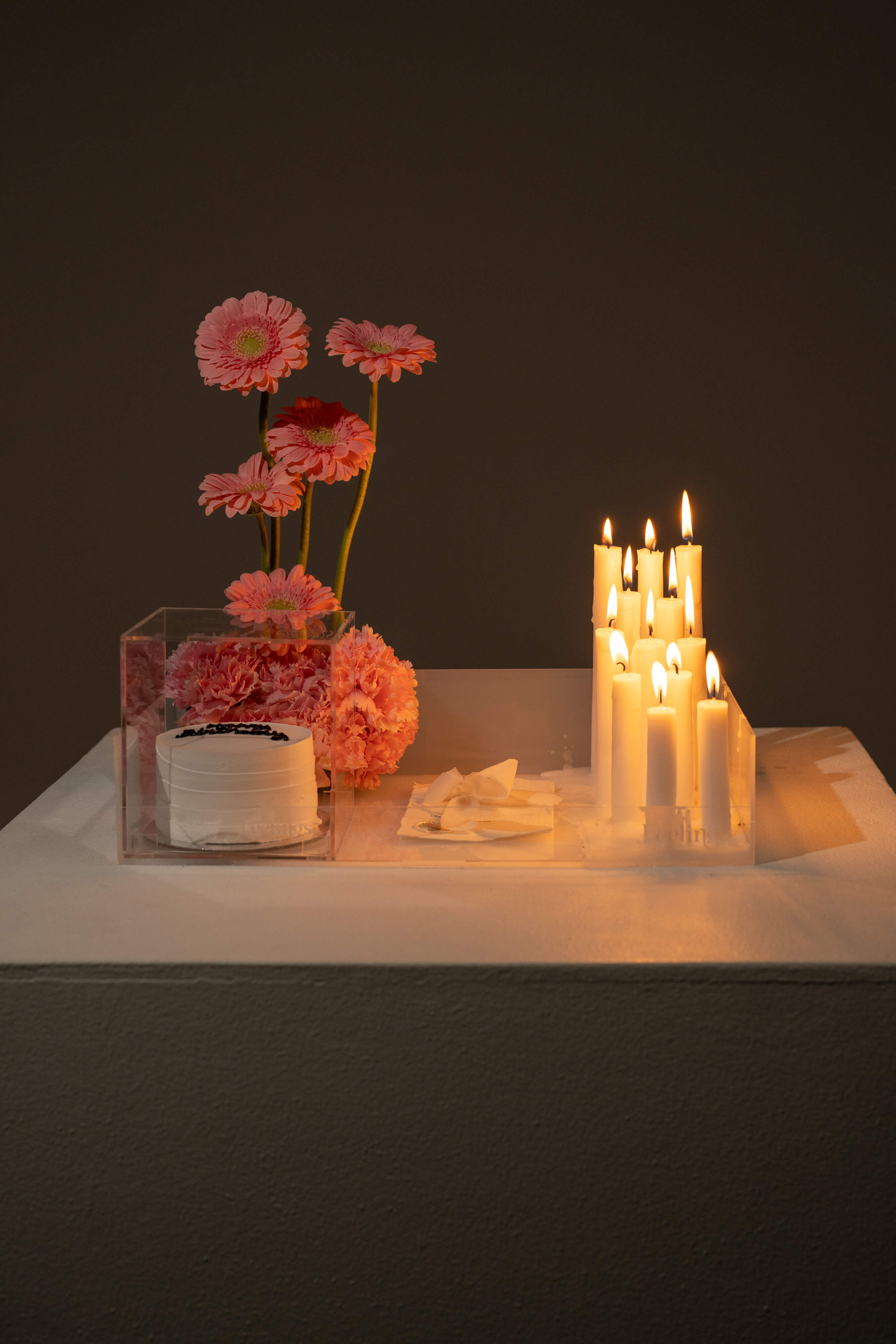 Custom Candle Arrangement