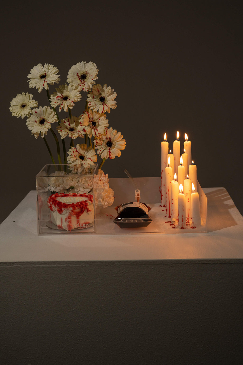 Halloween Theme Candle Arrangement