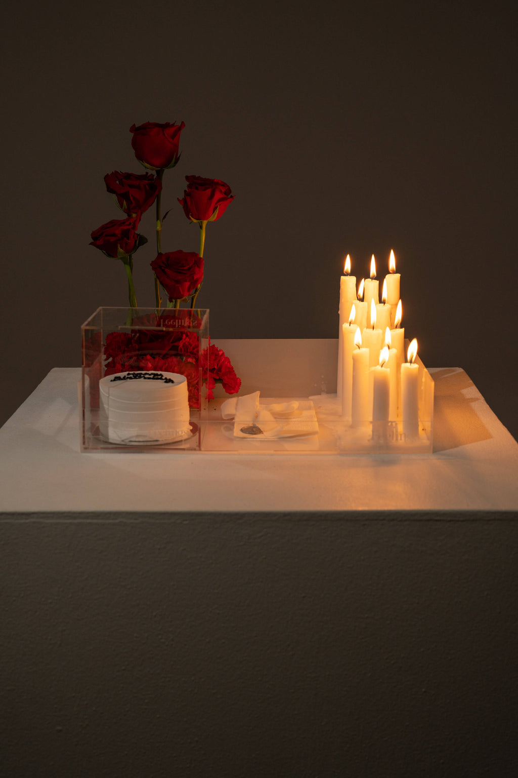 Custom Candle Arrangement