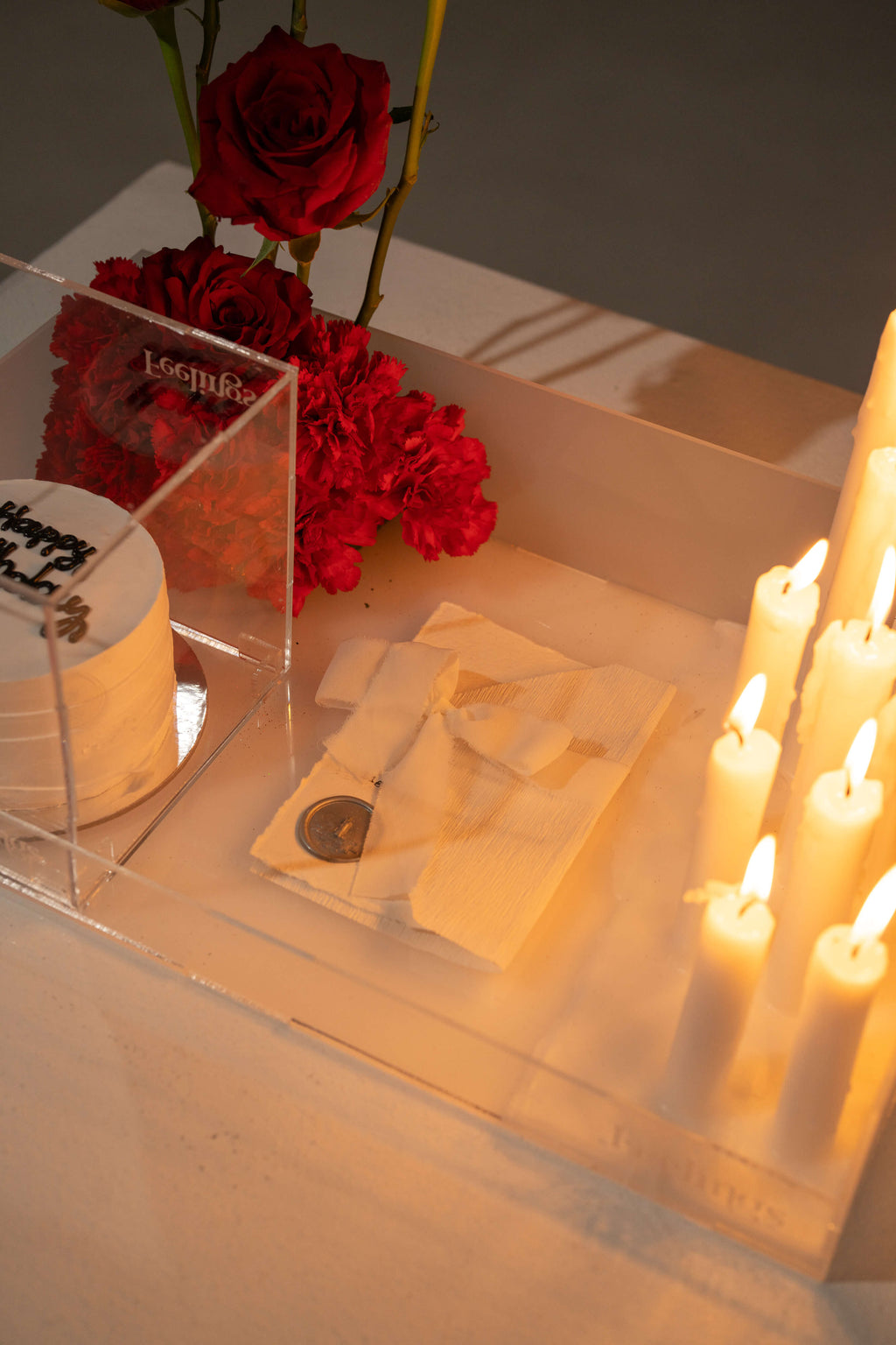 Custom Candle Arrangement
