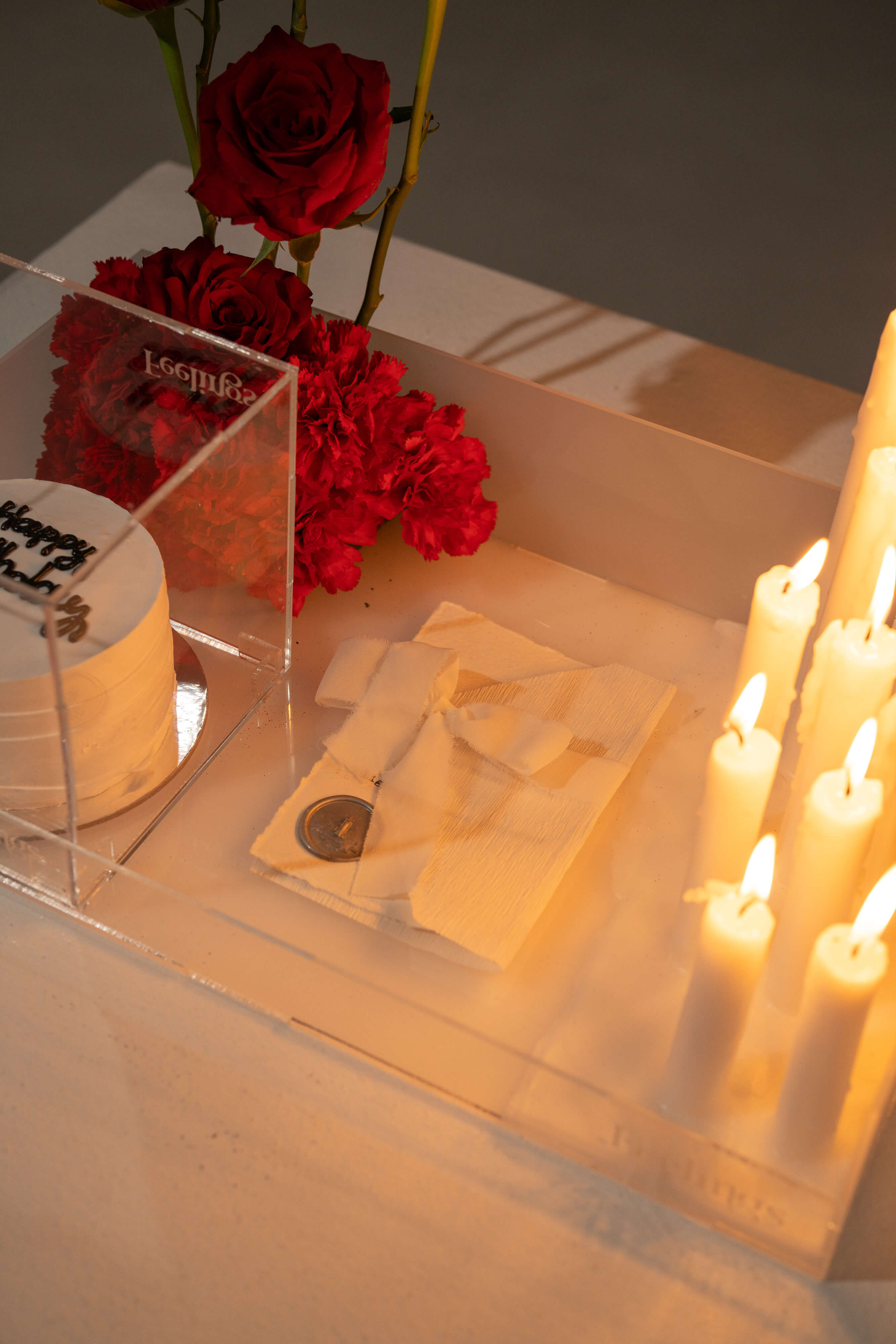 Custom Candle Arrangement
