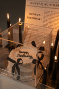 Ribbon Theme Candle Arrangement