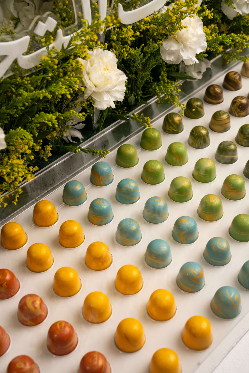 Large Chocolate Box (With Flowers)