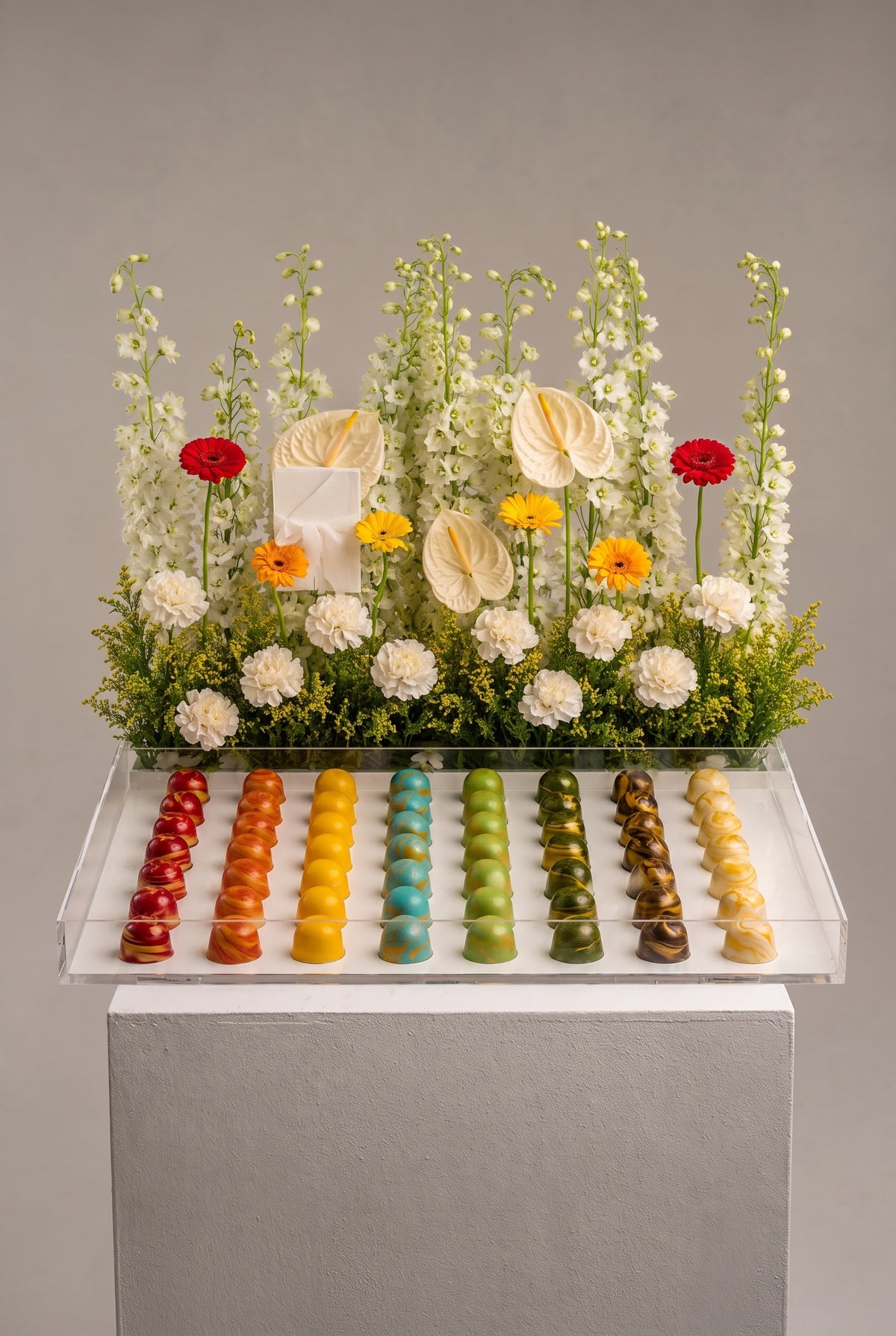 Medium Chocolate Box (With Flowers)